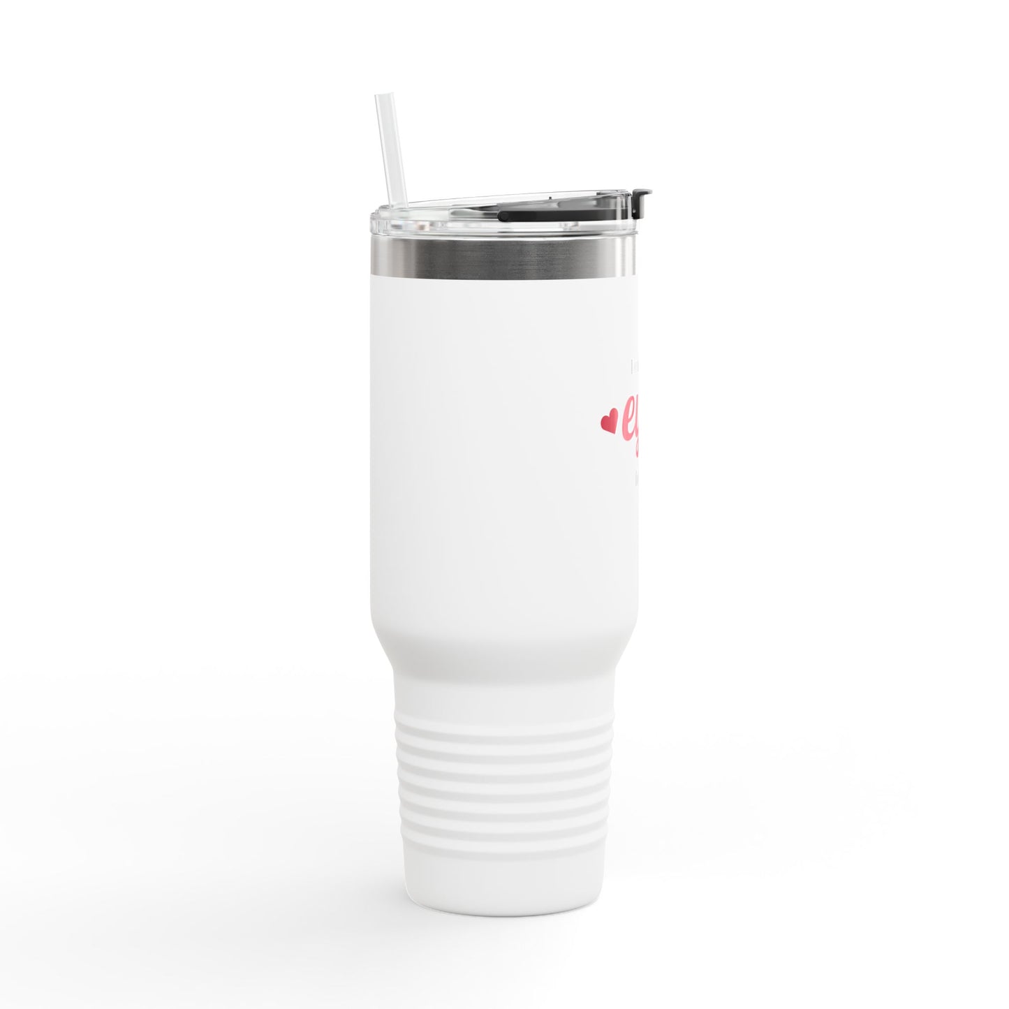 Insulated Travel Mug - 'I Only Have Eyes for You' - Romantic Gift for Couples, Cute Coffee Tumbler, Personalized Drinkware, Love [...]